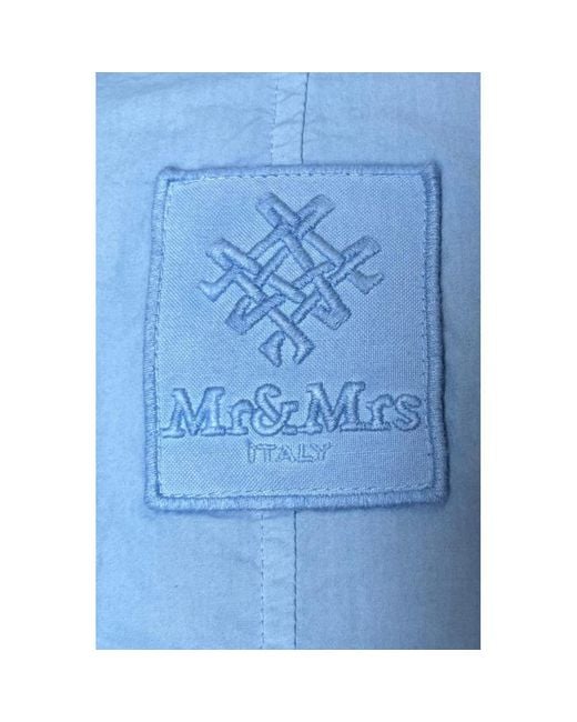 MR & MRS Light Blue Cotton Shirt