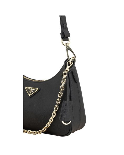 Prada Black Shoulder Bags