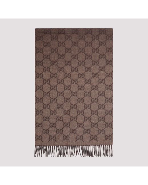 Gucci Brown Scarves