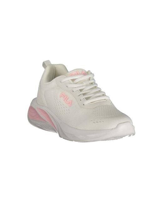 Fila White Polyester 's Sneakers