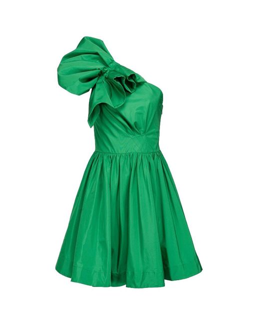 Pinko Green Polyester Dress