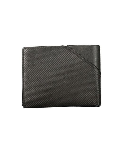 Guess Black Leather Wallet for men