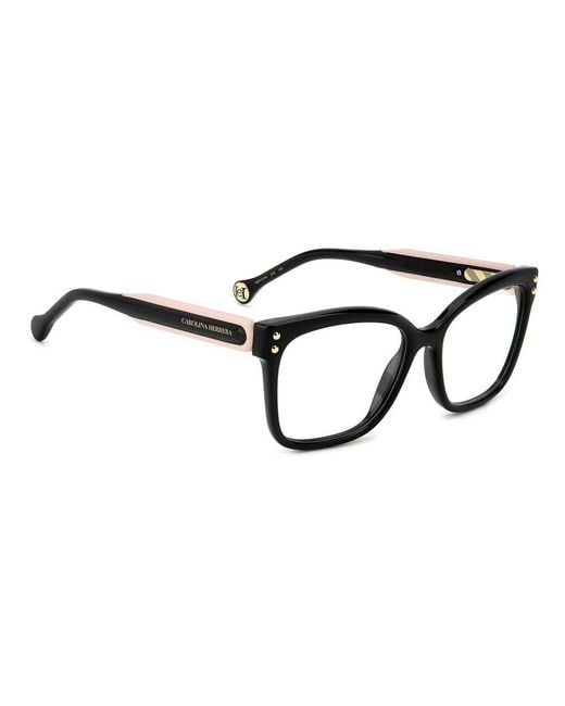 Carolina Herrera Black Acetate Glasses (frames)
