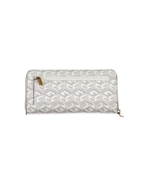 Guess White Chic Multi-Compartment Wallet