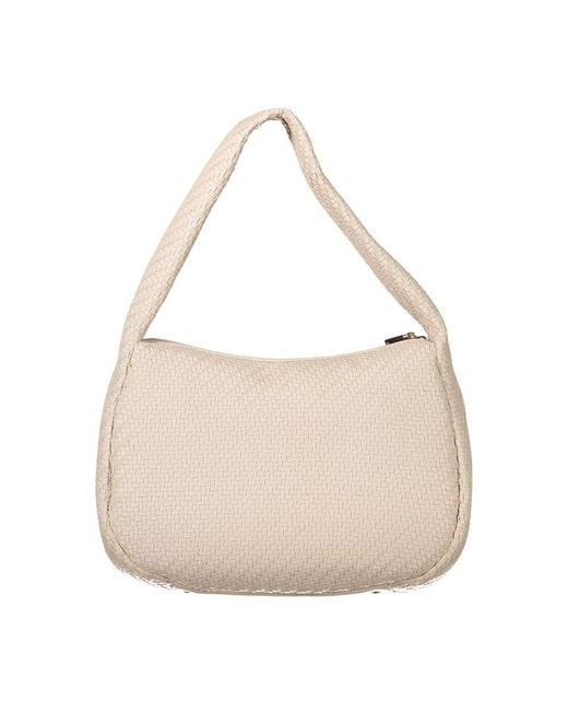 Guess Natural Rosa Poliuretano Handbag