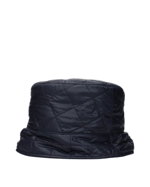 Moncler Blue Cotton Bucket Hat