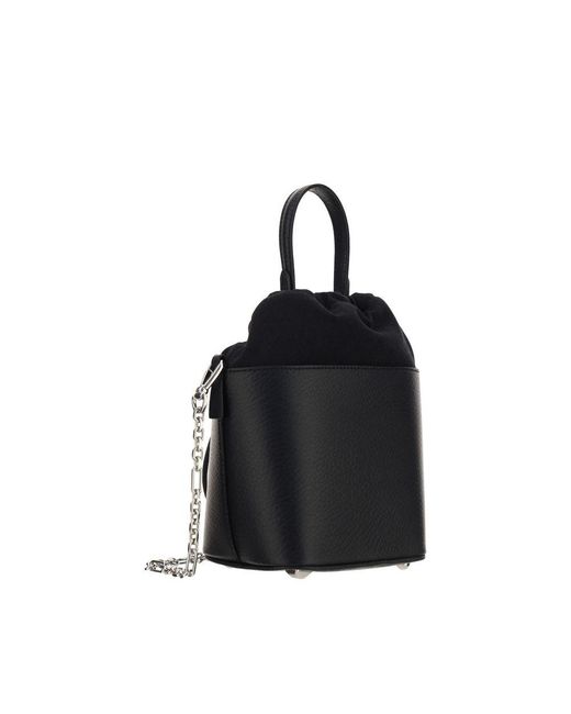 PINKO Beige Calf Leather Bos Taurus Shoulder Bag main image 0