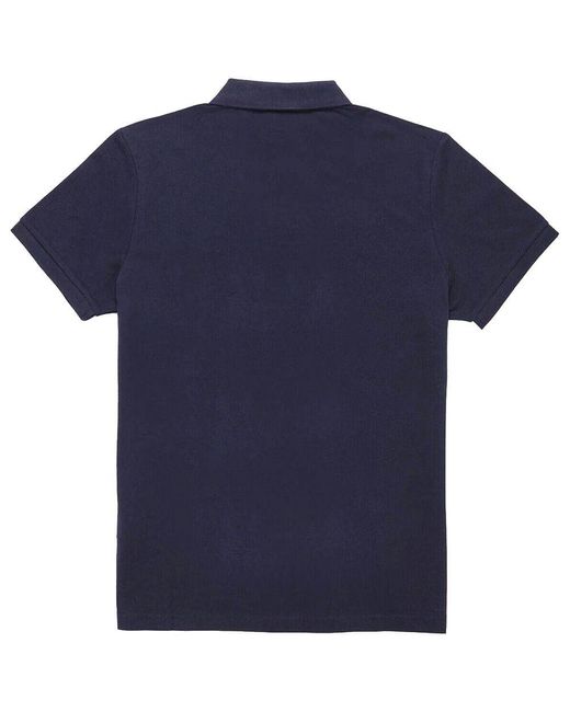 Refrigiwear Blue Cotton Polo Shirt for men