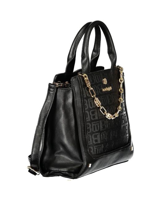 Laura Biagiotti Black Pvc Handbag