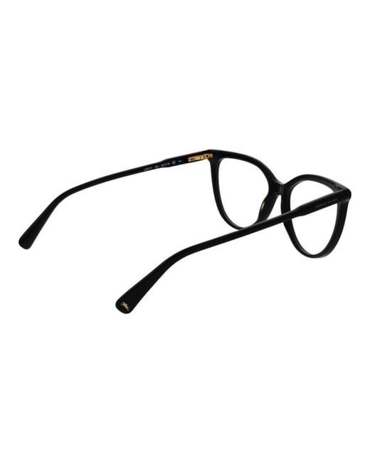 Longchamp Black Acetate Glasses (frames)
