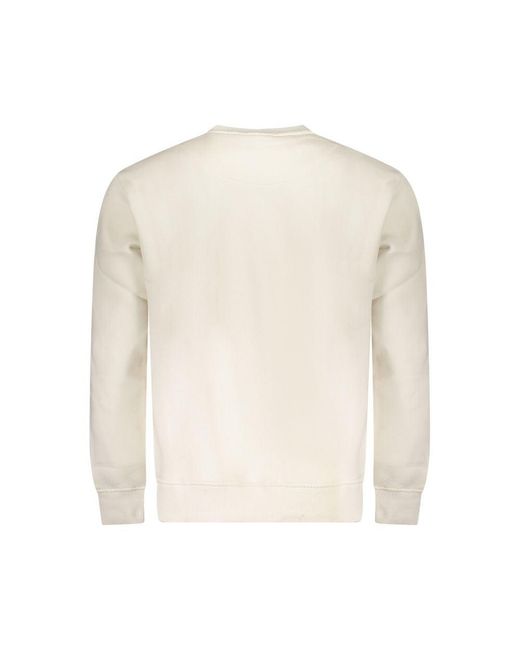 Pepe Jeans White Cotton Sweater for men