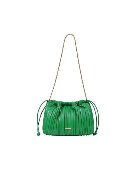 Calvin Klein Green Bicolor Polyethylene Handbag