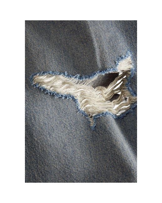 Jack & Jones Blue Cotton Relaxed Fit Jean for men