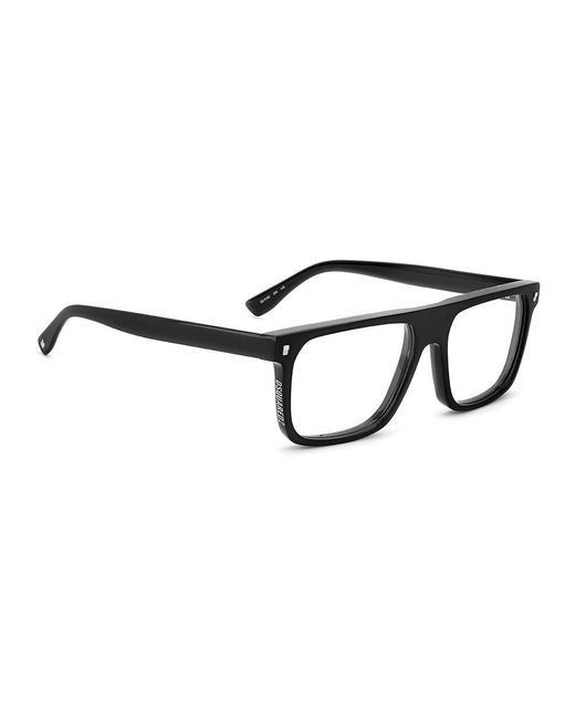 DSquared² Black Acetate Glasses (frames) for men