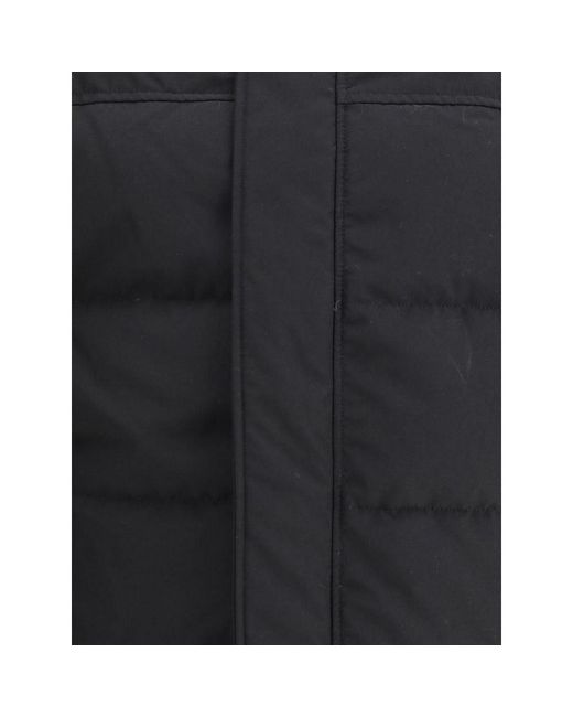 Canada Goose Blue Cotton Parka for men