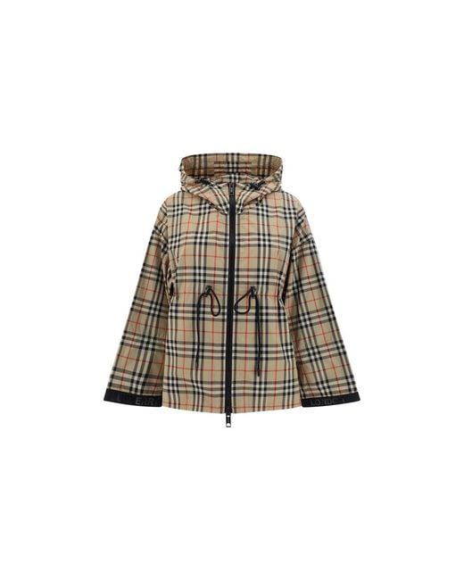 Burberry Brown Windproof Jacket Bacton