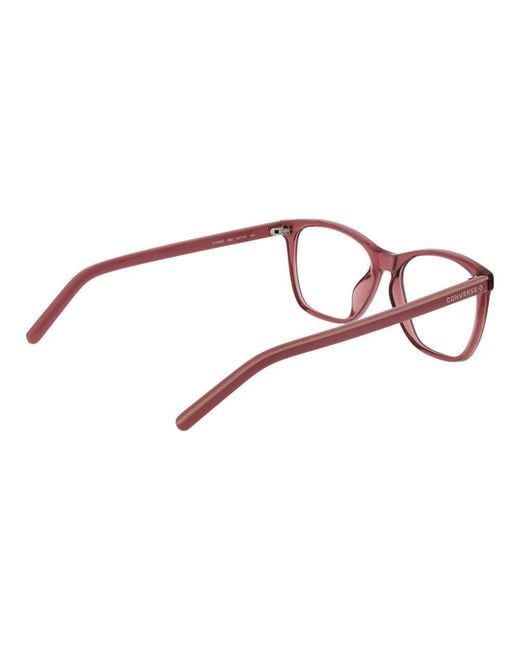 Converse Red Multicolor Stainless Steel Glasses (frames)