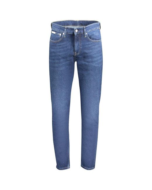 Calvin Klein Blue Slim-Fit Jeans for men
