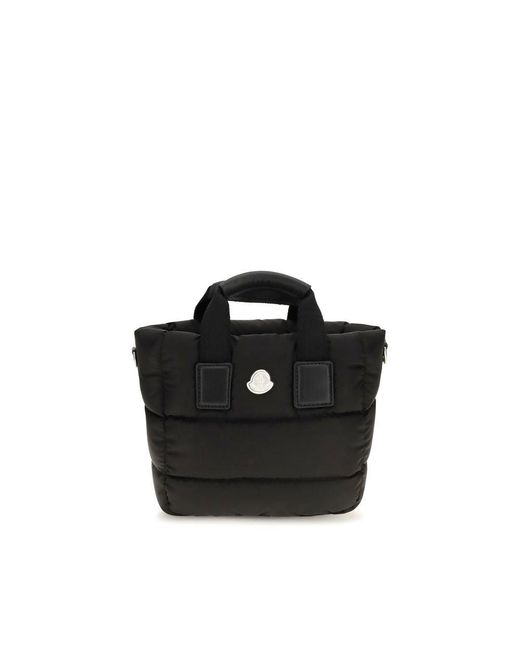 Moncler Black Nylon Shoulder Bag