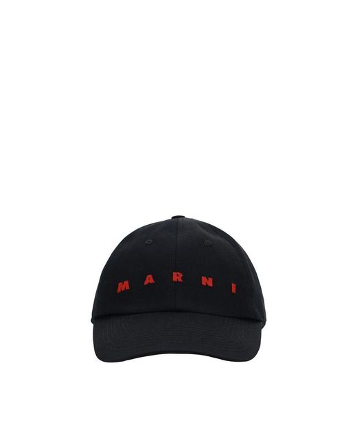 Marni Blue Baseball Hat for men