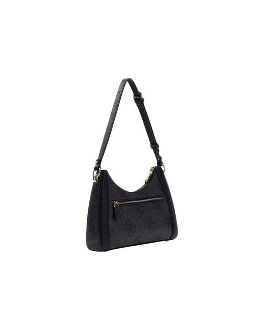 Guess Black Gray Polyethylene Handbag