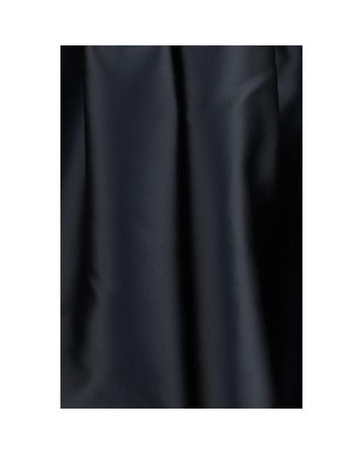 Calvin Klein Blue Black Polyester Skirt