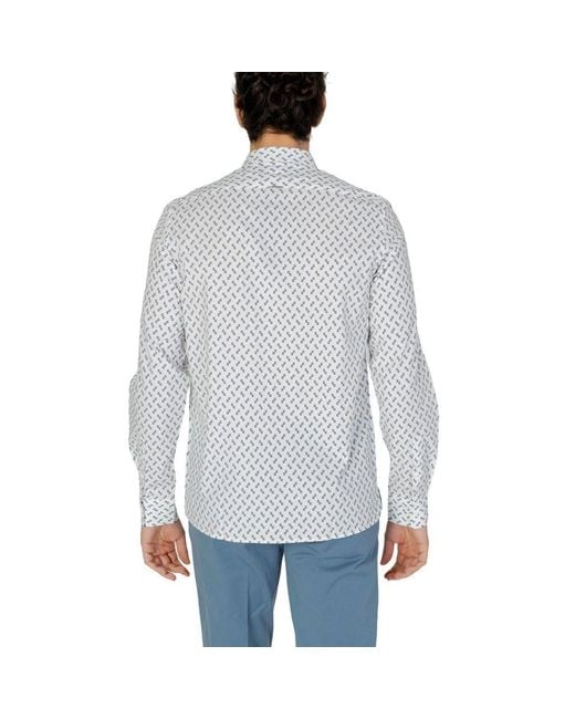 Antony Morato Blue Viscose Shirt for men