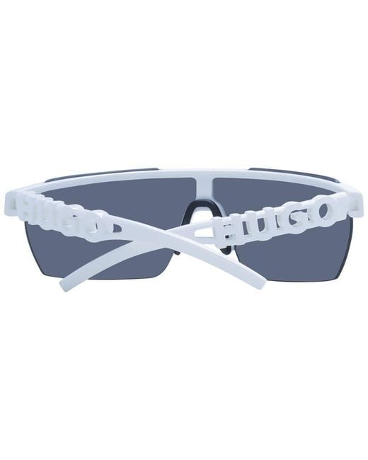 Boss Blue White Polyamide Sunglasses for men