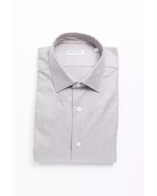 Robert Friedman Natural Cotton Shirt for men