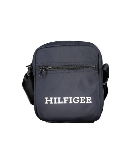 Tommy Hilfiger Blue Polyester Shoulder Bag for men