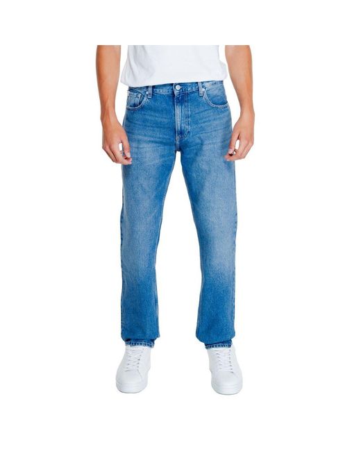 Calvin Klein Blue Better Cotton Initiative Jeans & Pant for men