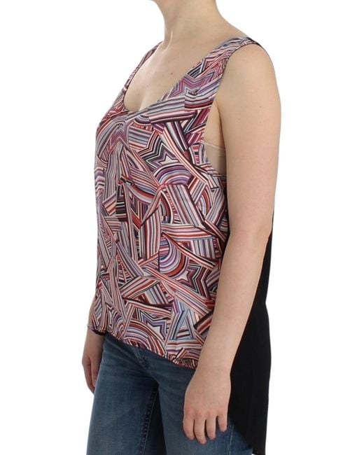 CoSTUME NATIONAL Sleeveless Top Multicolor Sig12535