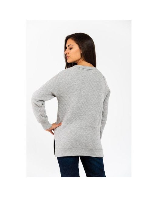 Gas Gray Cotton Sweatshirt