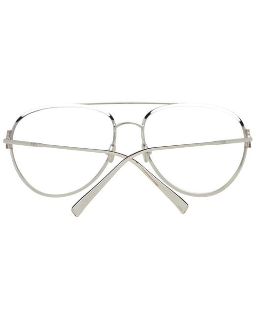 Tod's Metallic Gold Optical Frames
