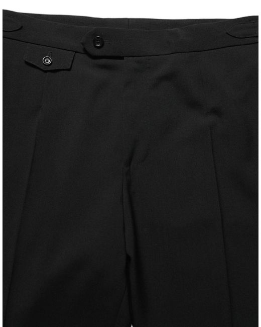 Dolce & Gabbana Black Tapered Leg Men Dress Trouser Pants for men
