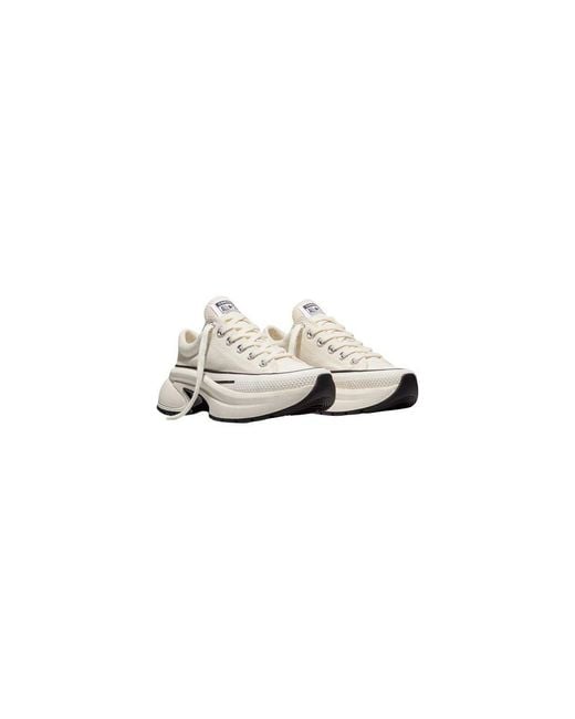 Converse Black And White Textile Chunky Sneakers