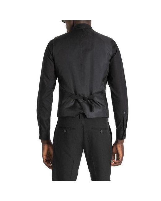Antony Morato Black Polyester Vest for men