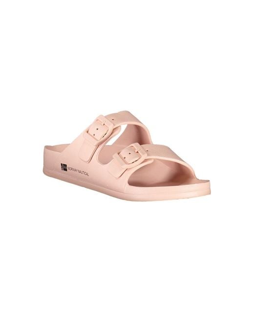 Norway 1963 Pink Rosa Plastica Ciabatta