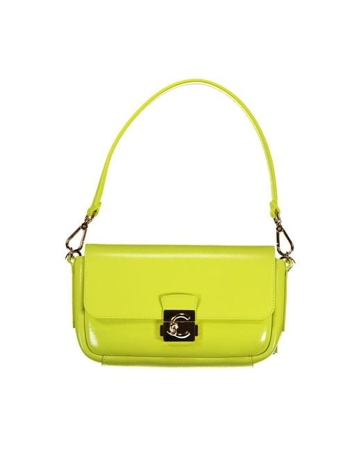 Coccinelle Yellow Leather Handbag