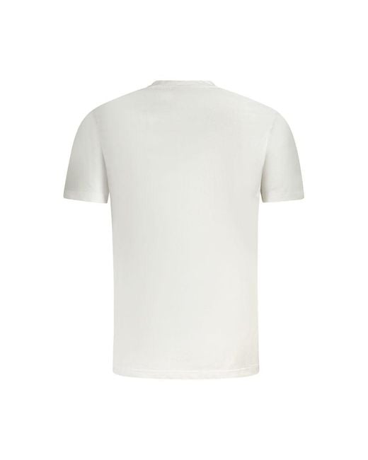 Fila White Tshirt Short Sleeves for men
