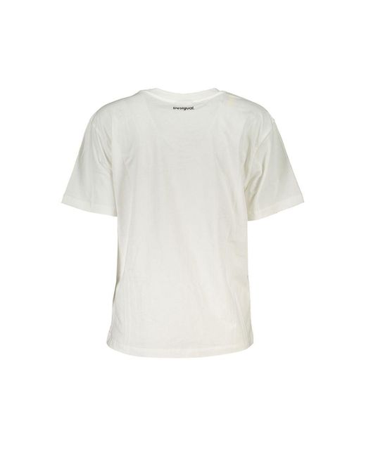 Desigual Multicolor Cotton Tops & T-Shirt