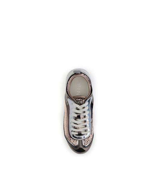 Pinko Multicolor Polyamide Low Top Sneakers