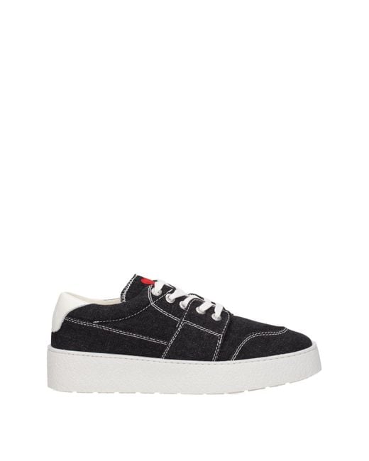 AMI Black Lowtop Casual Sneakers for men