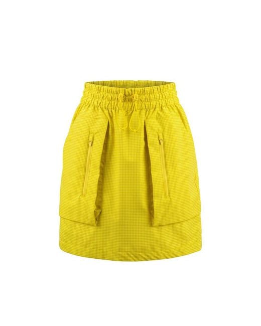 Trussardi Yellow Polyamide Skirt