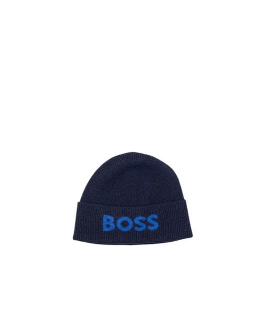 Boss Blue Recycled Polyamide Cap (baseball Hat) for men