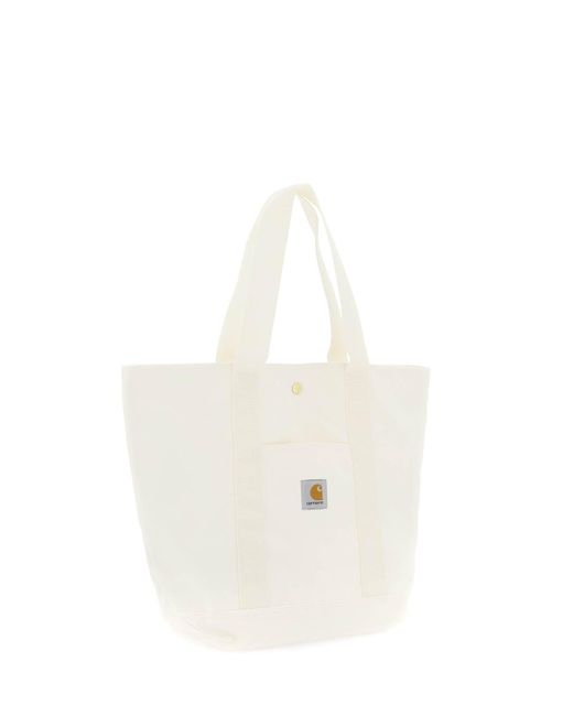 Carhartt White Dearborn Tote Bag for men