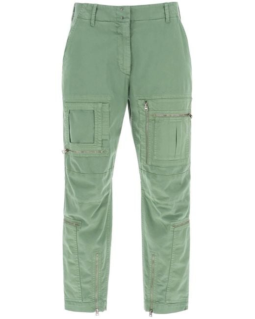 Tom Ford Green Tapered Cargo Pants