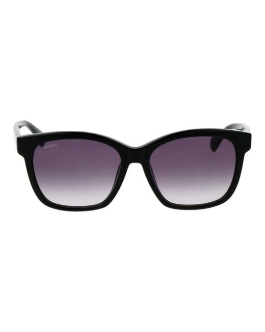Max Mara Black Acetate Sunglasses