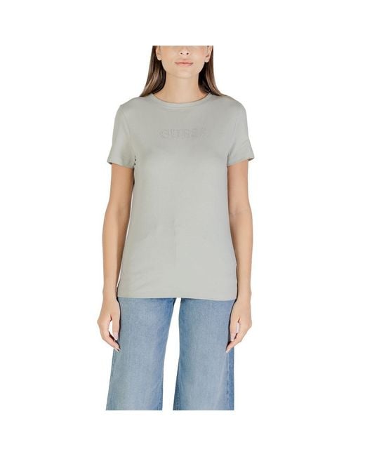 Guess Blue Green Cotton T