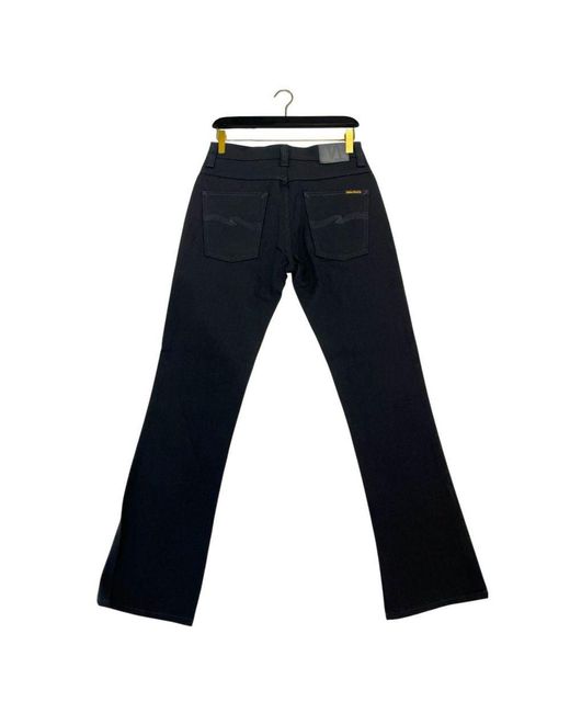 Nudie Jeans Blue Cotton Jeans for men